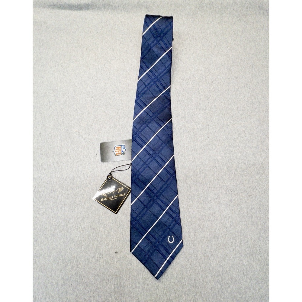 NWT‎ NFL Indianapolis Colts Eagles Wings Mens Tie 100% Silk